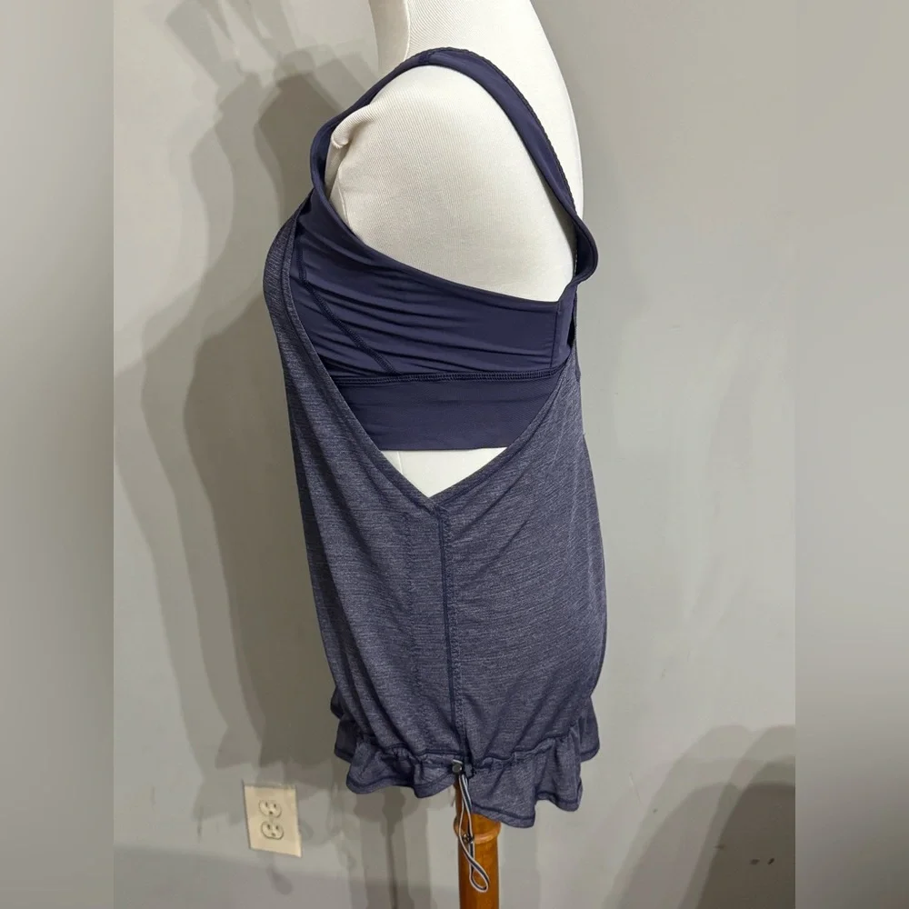 lululemon athletica Deep Blue Tank Top Size: 6